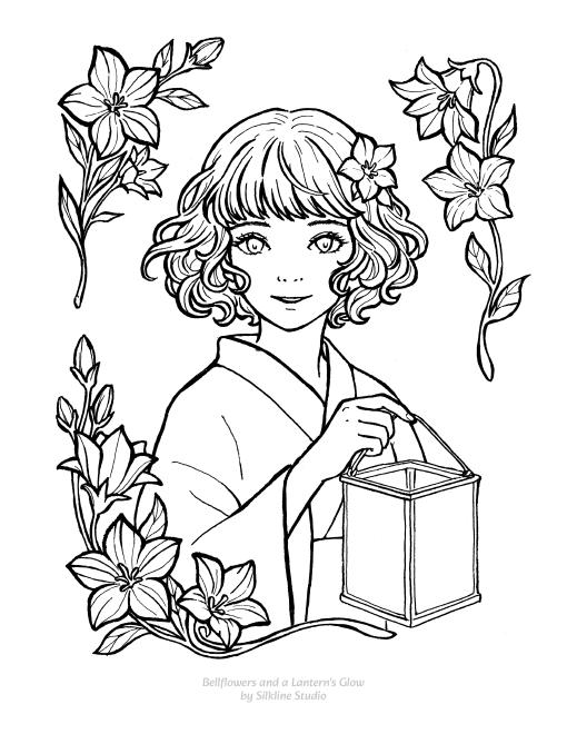ⅩⅪ. Bellflowers and a Lantern's Glow